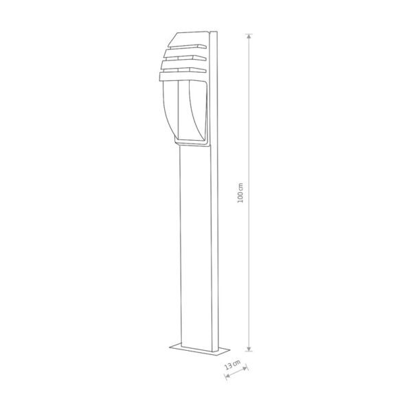 Pastatomas lauko šviestuvas MISTRAL I 3394 - Lauko šviestuvai, Stulpeliai, pastatomi lauko šviestuvai