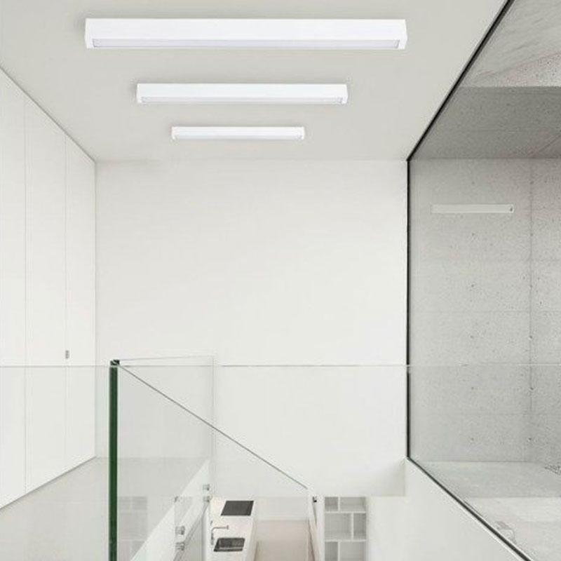 Lubinis šviestuvas STRAIGHT LED WHITE CEILING S - Lubiniai šviestuvai, Vidaus šviestuvai