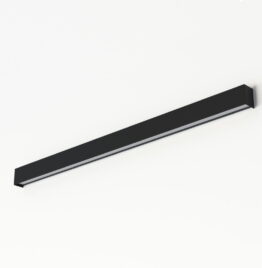 Lubinis šviestuvas STRAIGHT LED BLACK CEILING L - Lubiniai šviestuvai, Vidaus šviestuvai