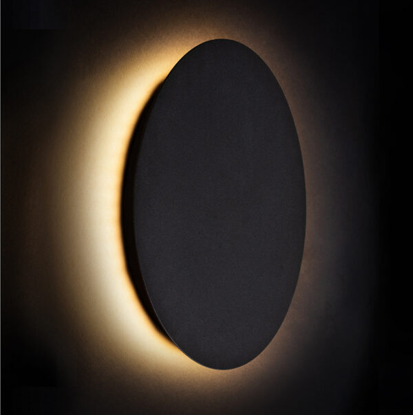 Sieninis šviestuvas RING LED BLACK M - Sieniniai šviestuvai, Sieniniai šviestuvai, Vidaus šviestuvai