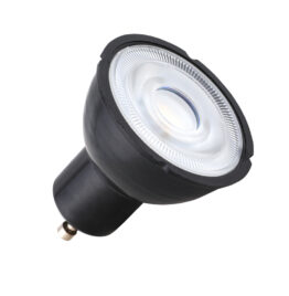 LED lemputė REFLECTOR LED GU10 R50 7W 3000K black - LED lemputės, Lemputės ir priedai