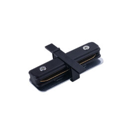 Įleidžiamo bėgelio jungtis PROFILE RECESSED STRAIGHT CONNECTOR BLACK - Apšvietimo sistemos, Bėginė apšvietimo sistema (vienfazė)