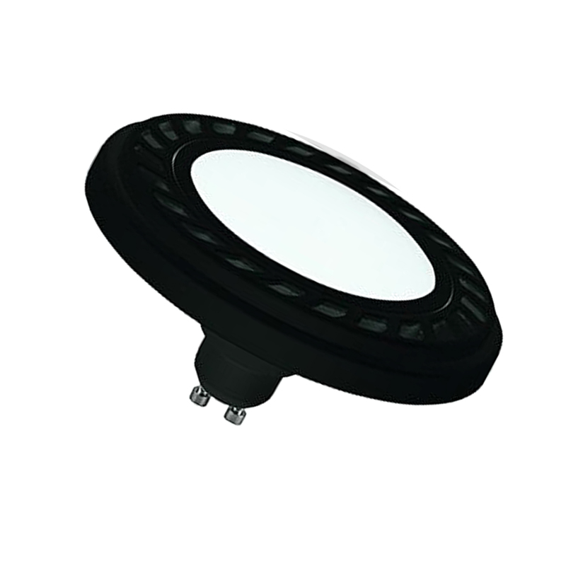 Led lemputė 9W ES111 GU10 3000K 120° BLACK - LED lemputės, Lemputės ir priedai