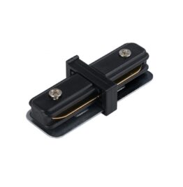 Virštinkinio bėgelio jungtis PROFILŠSTRAIGHT CONNECTOR BLACK - Apšvietimo sistemos, Bėginė apšvietimo sistema (vienfazė)