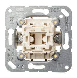 506U,perjungėjas vienpolis,Jung - Elektros instaliacija, Jungikliai