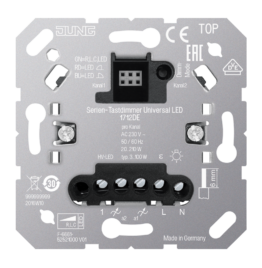 Serien-Tastdimmer Universal LED, mit Nebenstelleneingang - Elektros instaliacija