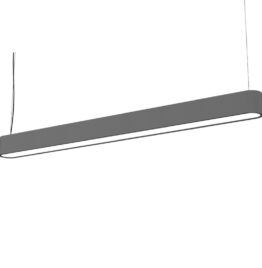 Pakabinamas šviestuvas SOFT LED GRAPHITE 120x6 - Pakabinami šviestuvai, Vidaus šviestuvai