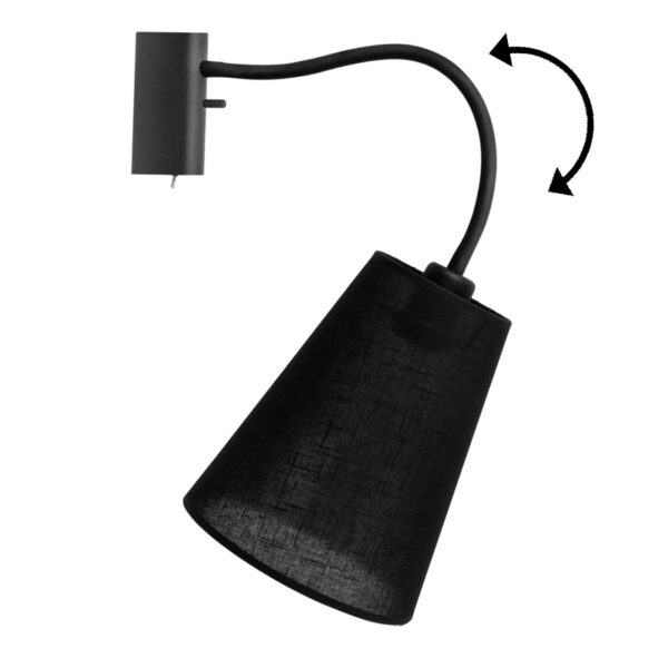 Sieninis šviestuvas FLEX SHADE BLACK - Sieniniai šviestuvai, Vidaus šviestuvai