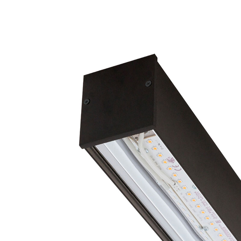 Lubinis šviestuvas CL HALL PRO LED BLACK 4000K 40W 10206 - Lubiniai šviestuvai, Vidaus šviestuvai