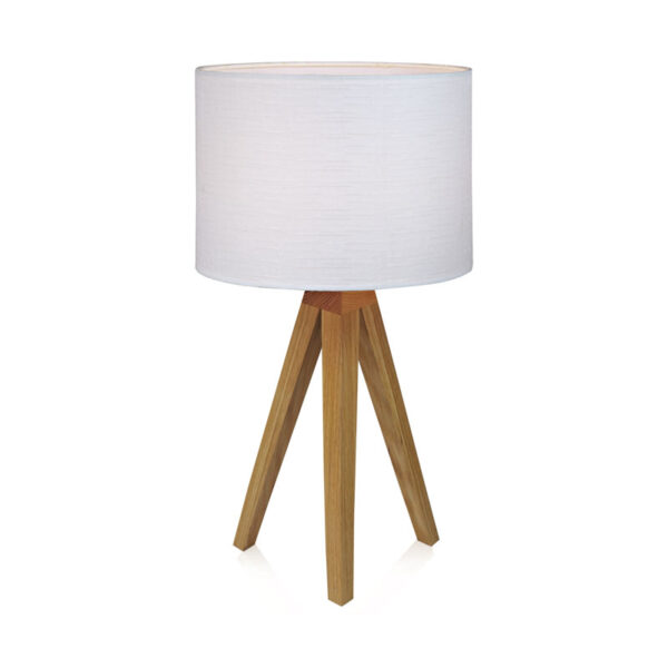 Stalinis šviestuvas KULLEN Oak/White S - Staliniai šviestuvai, Staliniai šviestuvai, Vidaus šviestuvai