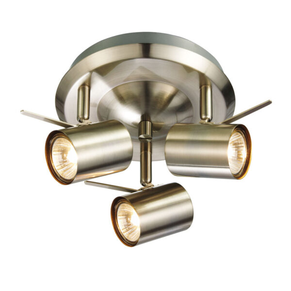 Lubinis šviestuvas HYSSNA LED Steel 3 - Lubiniai šviestuvai, Vidaus šviestuvai