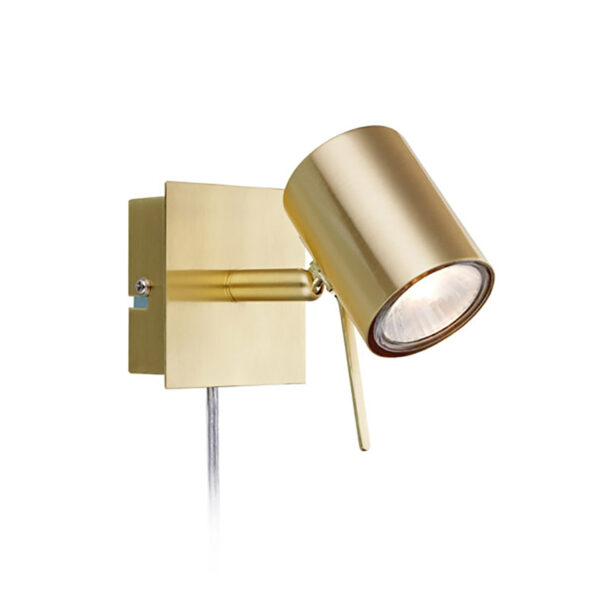 Sieninis šviestuvas HYSSNA LED Brass - Sieniniai šviestuvai, Vidaus šviestuvai