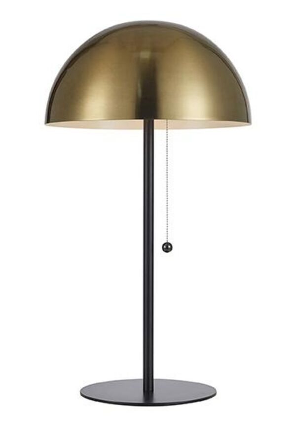 Stalinis šviestuvas DOME 2L Black/Brass - Staliniai šviestuvai, Vidaus šviestuvai