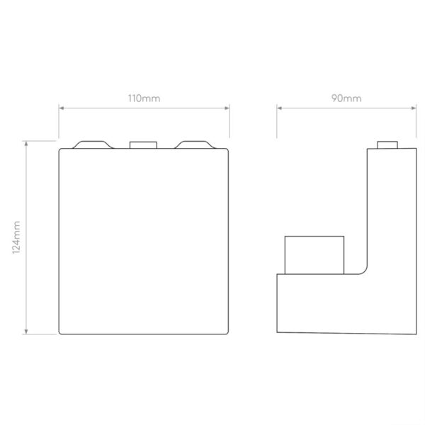 Sieninis šviestuvas VENN 1433007 + 5043002 - Sieniniai šviestuvai, Vidaus šviestuvai