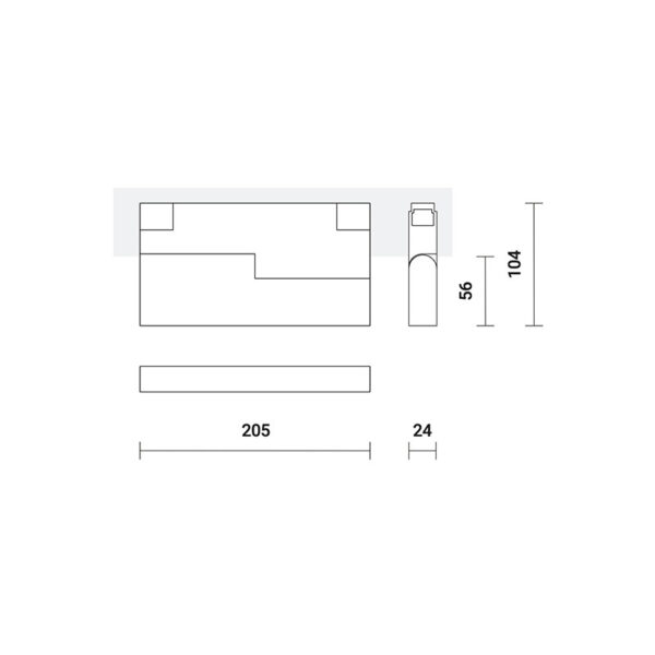 Akcentinis šviestuvas INSIGHT PLX FLEXX 7W 3000K 36.0152.03.830 - Apšvietimo sistemos, Magnetinė - CLICK apšvietimo sistema