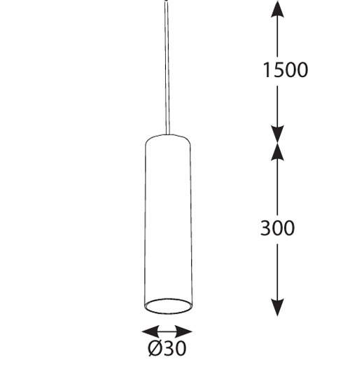 Akcentinis šviestuvas INSIGHT TUBE 10W 3000K 36.0122.31.830 - Apšvietimo sistemos, Magnetinė - CLICK apšvietimo sistema