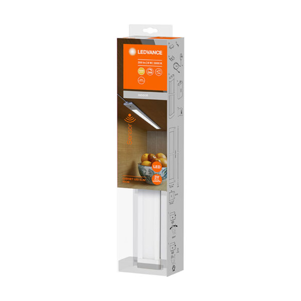 Lubinis šviestuvas CABINET LED SLIM 6W 3000K 4058075227699 dimeriuojamas - Lubiniai šviestuvai, Lubiniai šviestuvai, Vidaus šviestuvai