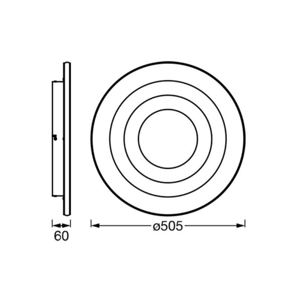 Lubinis šviestuvas ORBIS SPIRAL PULSE CL 42W 3000K 4099854093333 - Lubiniai šviestuvai, Lubiniai šviestuvai, Vidaus šviestuvai