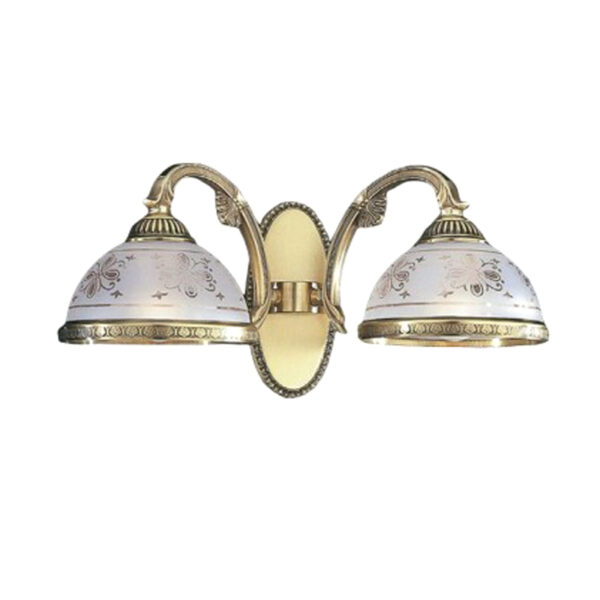 Sieninis šviestuvas A. 6002/2 BRONZO ARTE - Sieniniai šviestuvai, Vidaus šviestuvai
