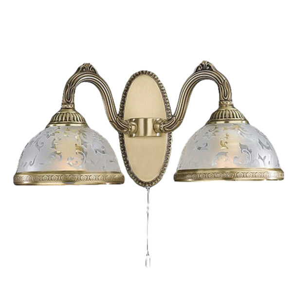 Sieninis šviestuvas A. 6202/2 BRONZO ARTE - Sieniniai šviestuvai, Vidaus šviestuvai