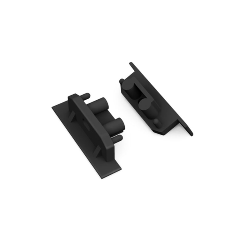 LED profilio užbaigimo dangtelis GROOVE10 2VNT 76990002 - Profiliai LED juostai, Profiliai LED juostai