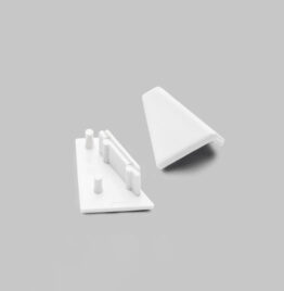 LED profilio užbaigimo dangtelis CORNER10 2VNT 83150001 - Profiliai LED juostai, Profiliai LED juostai