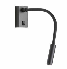 Sieninis šviestuvas FLEXOR black - Sieniniai šviestuvai, Sieniniai šviestuvai, Vidaus šviestuvai