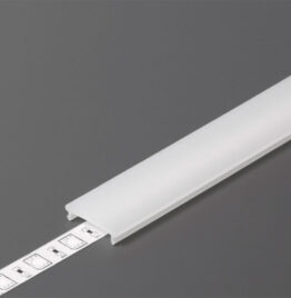 LED profilio gaubtas F CLICK 1M A2050038 - Profiliai LED juostai