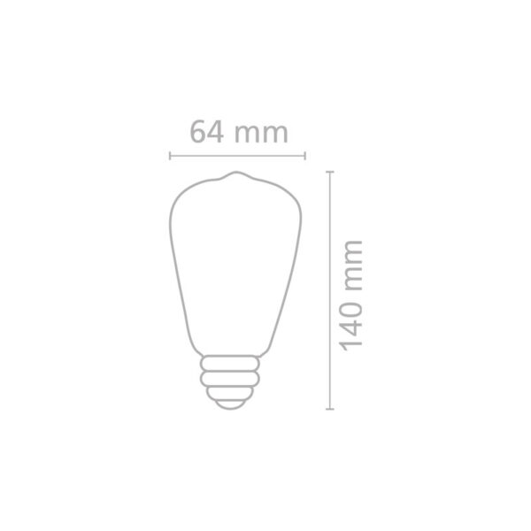 LED lemputė E27 7W 2700K ACB62157 - LED lemputės, Lemputės ir priedai