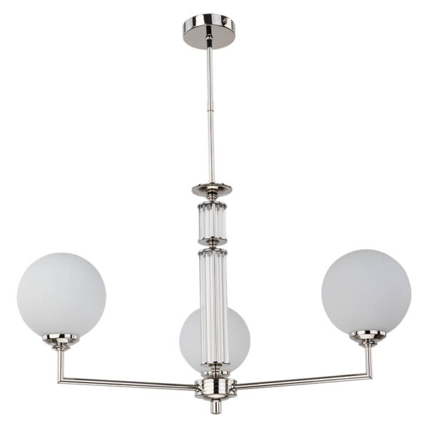 Pakabinamas šviestuvas ARTU GLASS WHITE 3 - Vidaus šviestuvai