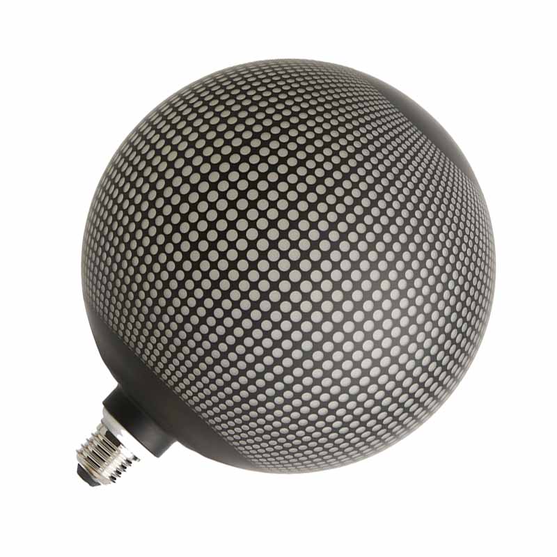 LED lemputė B048 G200 E27 3W 2700K Black dots - LED lemputės, Lemputės ir priedai