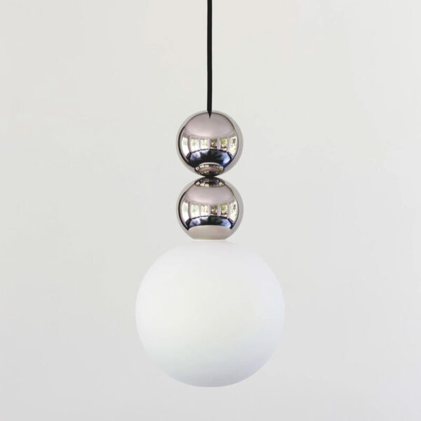 Pakabinamas šviestuvas BOLA BOLA STEEL 2 BALLS - Vidaus šviestuvai