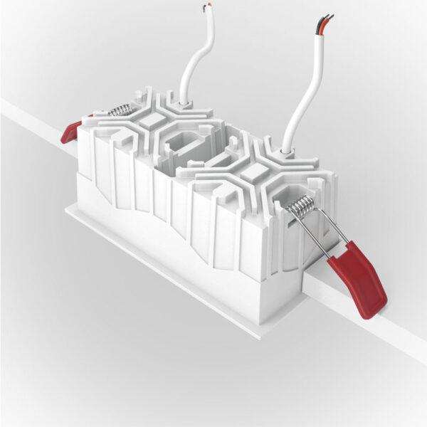 Įleidžiamas šviestuvas ALFA LED 3000K 20W DL043-02-10W3K-SQ-W - Įleidžiami šviestuvai, Vidaus šviestuvai