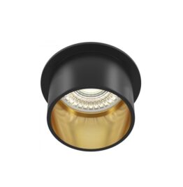 Įleidžiamas šviestuvas DL050-01GB REIF BLACK/GOLD - Įleidžiami šviestuvai, Vidaus šviestuvai