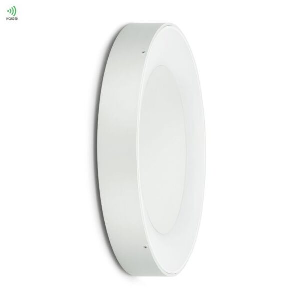 Sieninis/lubinis lauko šviestuvas ROSS 330 Sensor White 25W IP66 - Sieniniai šviestuvai, Šviestuvai su judesio davikliais, Vidaus šviestuvai