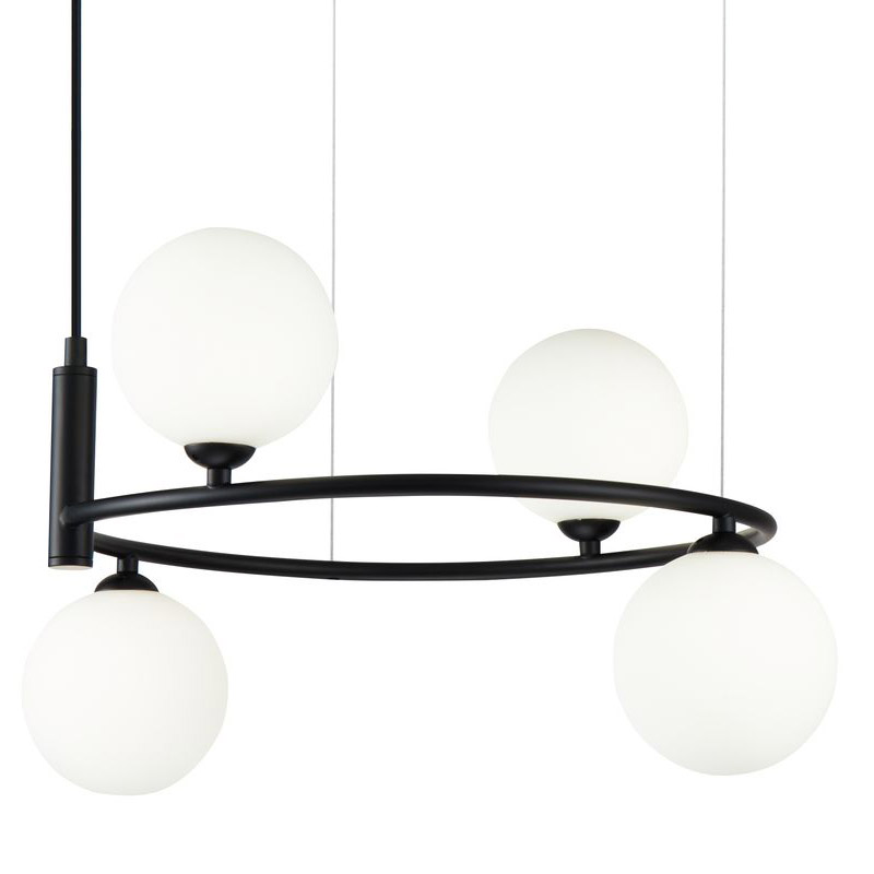 Pakabinamas šviestuvas RING 04 BLACK - Pakabinami šviestuvai, Vidaus šviestuvai