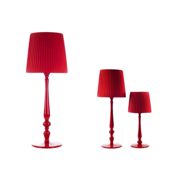 Pastatomas šviestuvas RETRO FLOOR RED - Toršerai, pastatomi šviestuvai, Vidaus šviestuvai