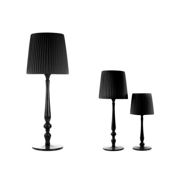 Stalinis šviestuvas RETRO TABLE BLACK - Staliniai šviestuvai, Vidaus šviestuvai