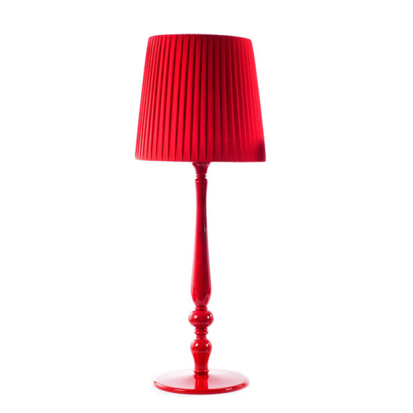 Stalinis šviestuvas RETRO TABLE RED - Staliniai šviestuvai, Vidaus šviestuvai