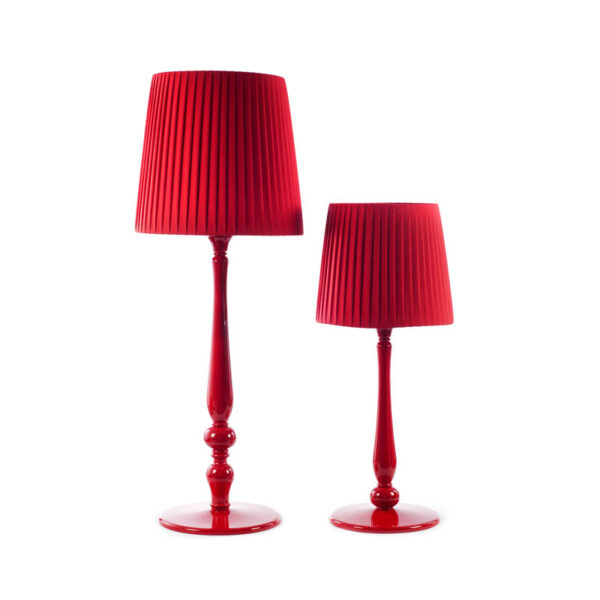 Stalinis šviestuvas RETRO TABLE RED - Staliniai šviestuvai, Vidaus šviestuvai