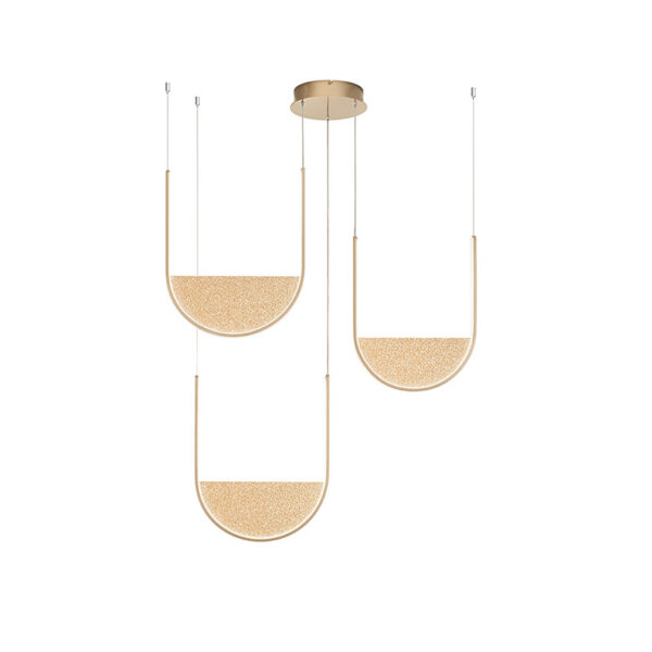 Pakabinamas šviestuvas LOTUS 3000K 108W SO.LOTUS/3-ORO dimeriuojamas - Pakabinami šviestuvai, Pakabinami šviestuvai, Vidaus šviestuvai