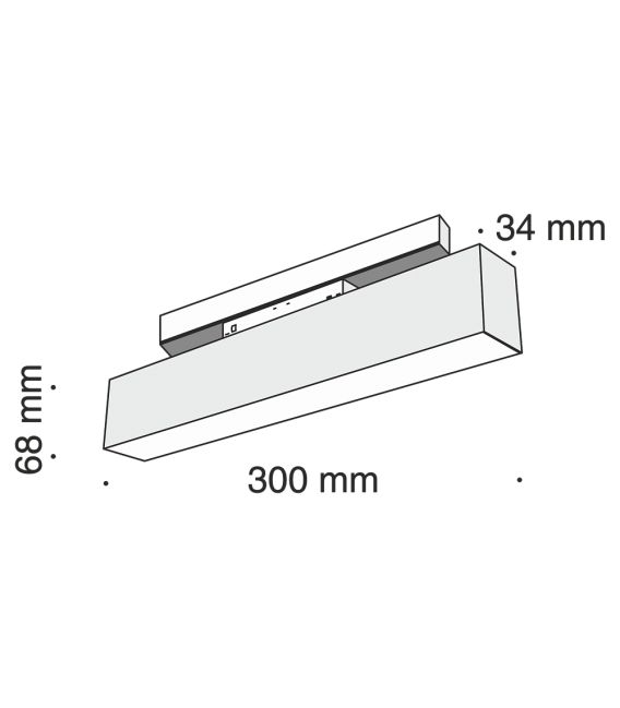 MAGNETINIS ŠVIESTUVAS BASIS - Apšvietimo sistemos, Magnetinė - CLICK apšvietimo sistema