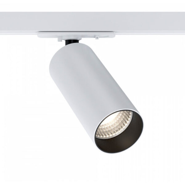 Akcentinis šviestuvas FOCUS LED 3000K 12W 50° TR021-1-12W3K-W-D-W dimeriuojamas - Apšvietimo sistemos, Bėginė apšvietimo sistema (vienfazė), Bėginė apšvietimo sistema (vienfazė)