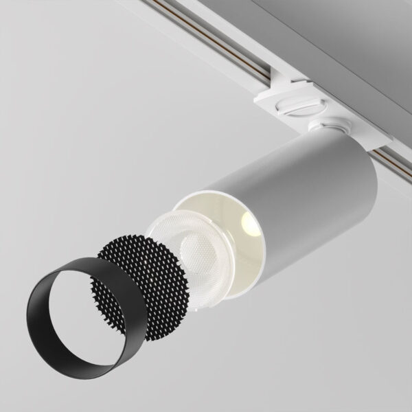 Akcentinis šviestuvas FOCUS LED 3000K 12W 50° TR021-1-12W3K-W-D-W dimeriuojamas - Apšvietimo sistemos, Bėginė apšvietimo sistema (vienfazė), Bėginė apšvietimo sistema (vienfazė)