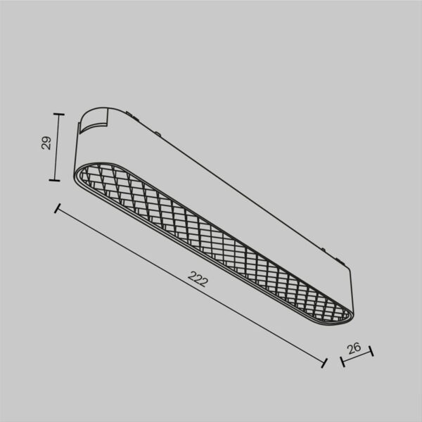 Magnetinis šviestuvas RADITY 3000K 12W TR084-1-12W3K-W - Apšvietimo sistemos, Radity magnetinė sistema