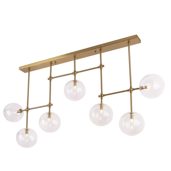 Lubinis šviestuvas LOLLIPOP 7 BRASS - Lubiniai šviestuvai, Pakabinami šviestuvai, Vidaus šviestuvai