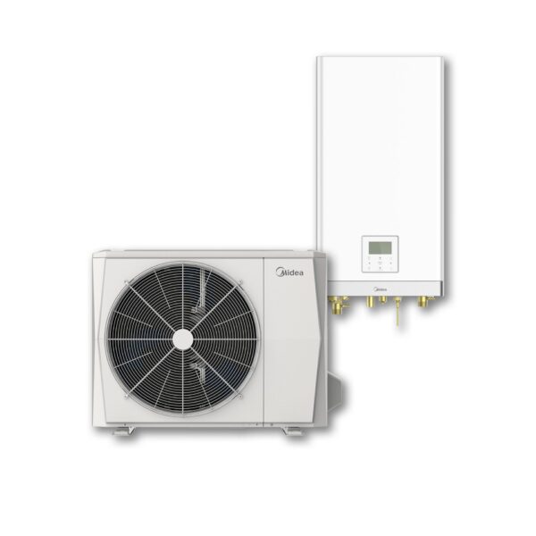 Midea M-Thermal Arctic Split tipo šilumos siublys, Oras/Vanduo, 6,20 kW,Midea - Šildymas, Šilumos siurbliai oras/vanduo