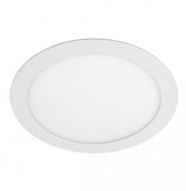 Įleidžiama LED panelė ORIS, IP44, 19 W, 1800 lm, 4000 K, baltos sp., apvalios formos, Ø22,5 cm,GTV - Įleidžiami šviestuvai, Vidaus šviestuvai