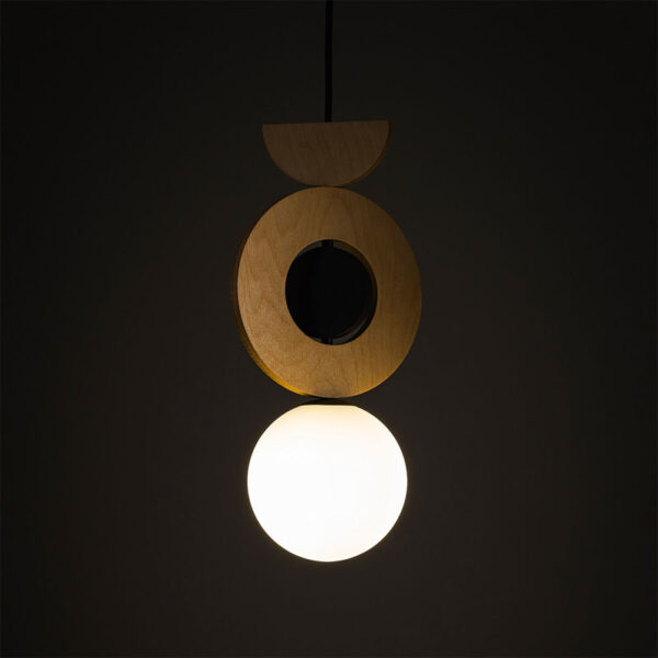 Pakabinamas šviestuvas DROPS WOOD B 11174 - Pakabinami šviestuvai