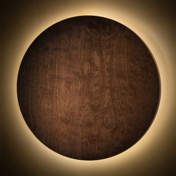 Sieninis šviestuvas RING TIMBER LED XL 3000K 16W 11292 - Sieniniai šviestuvai